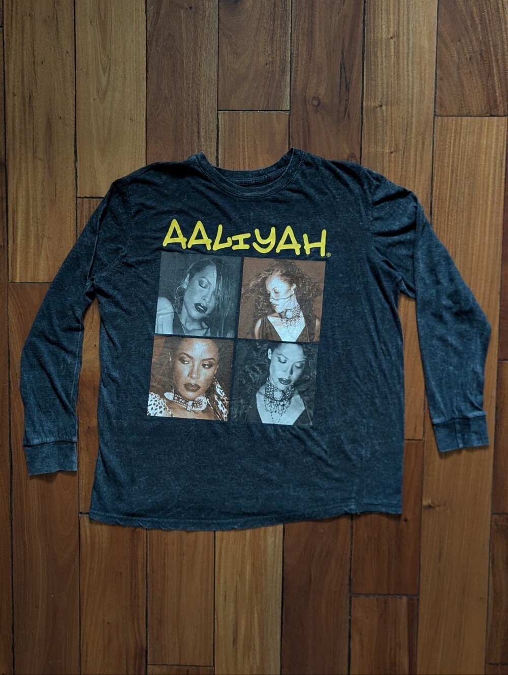 Aaliyah Retro Longsleeve T-shirt (XL)